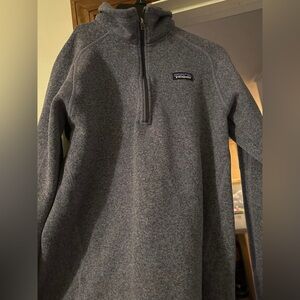 Patagonia Better Sweater Women Quarter Zip Purple Size L